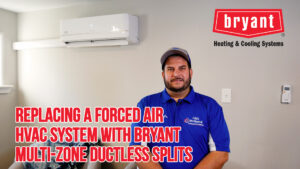 Replacing A Forced Air HVAC System with Multi-Zone Ductless Splits