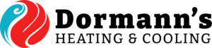 Logo: abstract red circle with a blue curved accent on the left side.